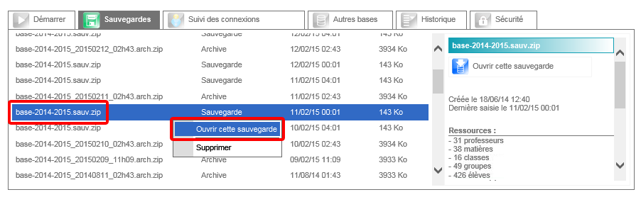 FAQ PRONOTE  Hébergement