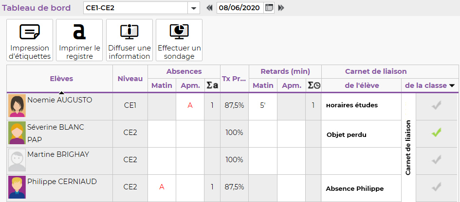 PRONOTE Primaire